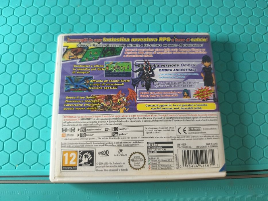 Inazuma Eleven Go Shadow 3ds Liga ao Viana