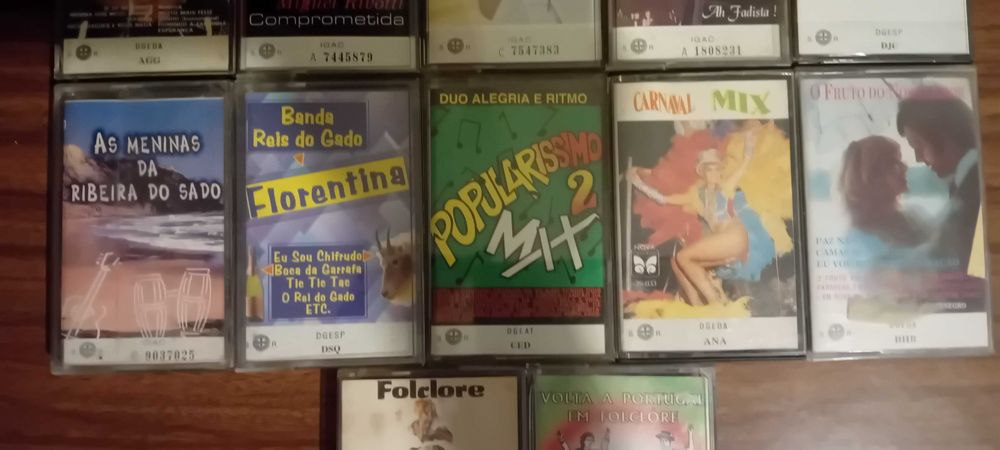 Música em Cassetes de Artistas Portugueses e Coletâneas 06/2026.