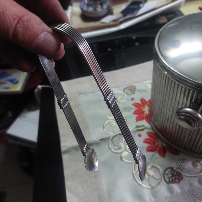 Balde de gelo em Prata de lei 925