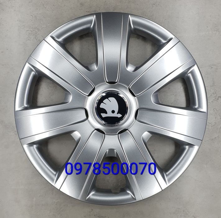 Ковпаки Шкода R15 Octavia Karoq Rapid Superb Fabia Yeti Колпаки Skoda