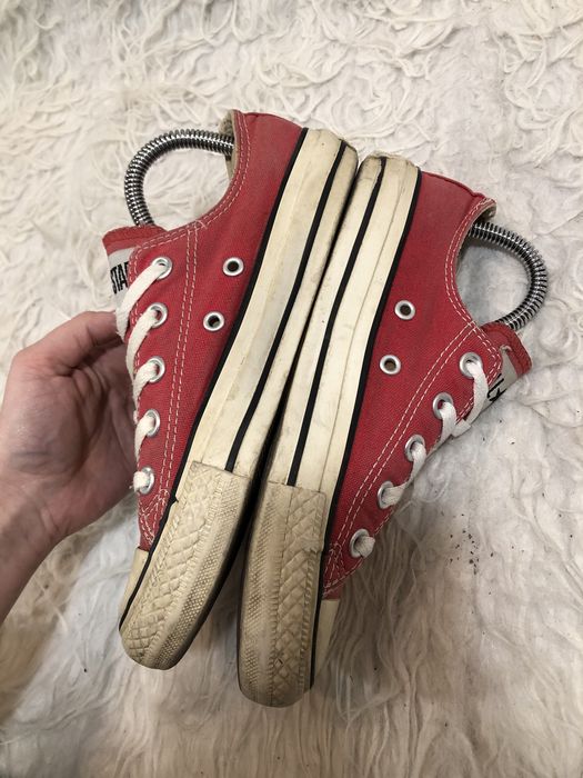 Buty trampki Converse rozmiar 35 22 cm czerwone niskie