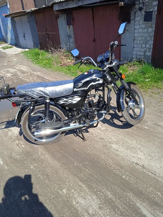 Новий мотоцикл Mustang 120см3