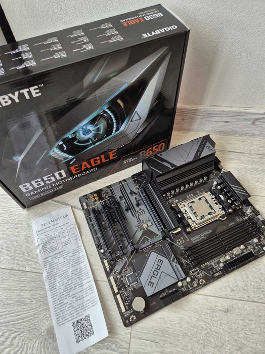 AM5 сет AMD Ryzen 5 7500F 5GHz + плата Gigabyte B650 Eagle Гарантія. Trade-in