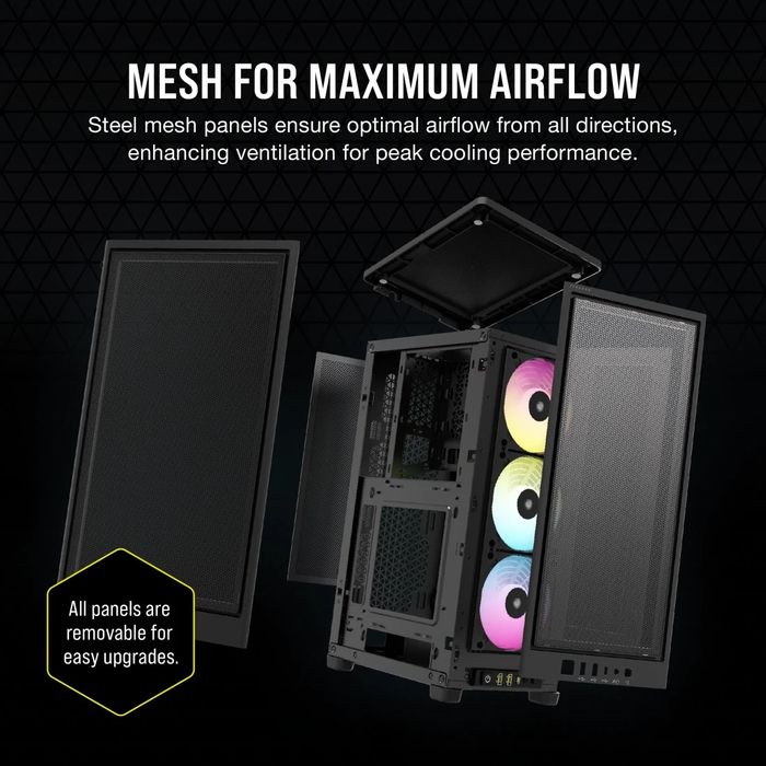 Корпус Corsair 2000D RGB Airflow Black (новий)