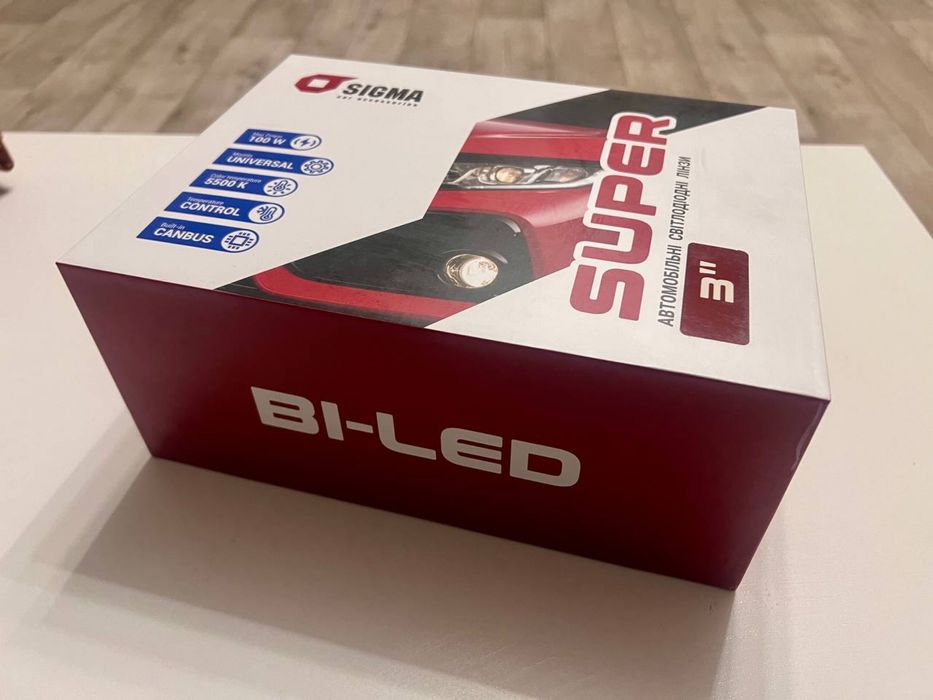 Новые BI-LED линзы Sigma SUPER 3″