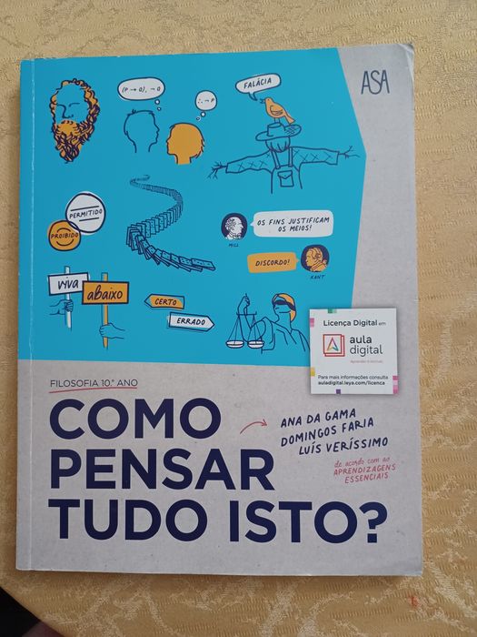Manual - Como pensar tudo isto? 10 - Filosofia - 10º ano (NOVO)