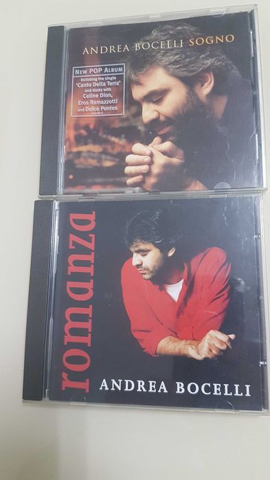 2 CD's de Andrea Bocelli - total 5 euros