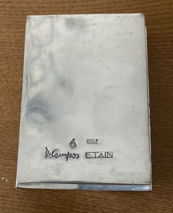 Caixa em estanho De Campos nova