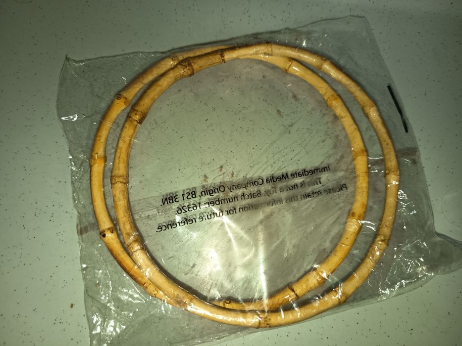 Rączki do torebki bambusowe