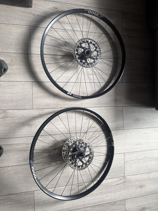 Koła DT Swiss H1900hybrid dt370 magura mdr-p203mm deore cs-m6100