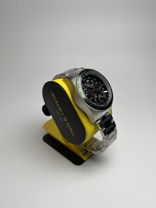 Invicta 49414, годинник інвікта, чоловічий сріблястий годинник