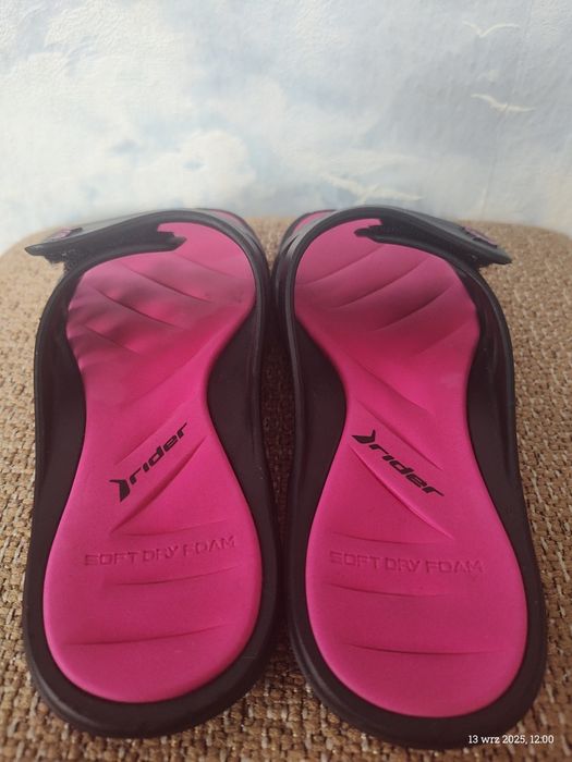 Klapki damskie sportowe Rider r. 35/36