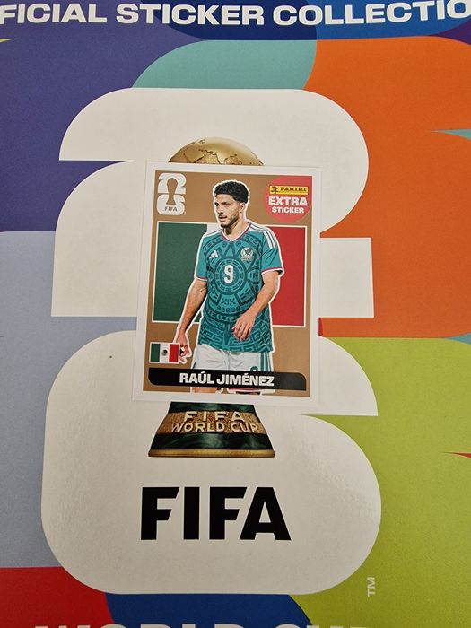 Naklejka Extra Sticker "Raul Jimenez" Brązowy