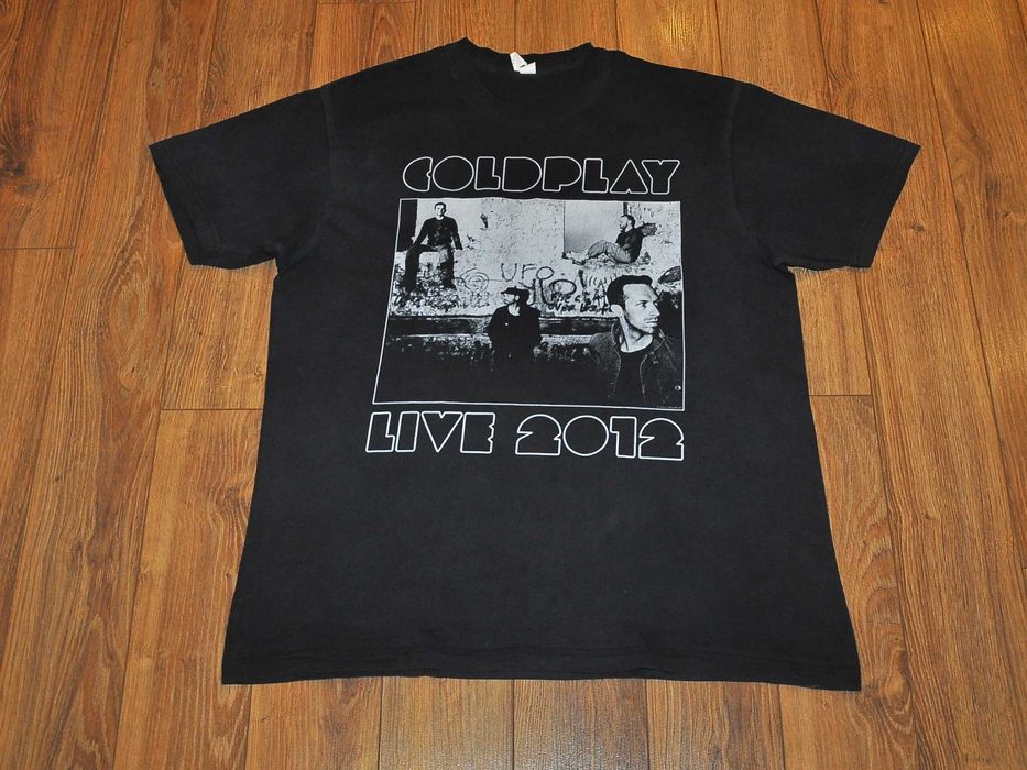 COLDPLAY - Live 2012 - koszulka rozm.L Unikat !+ Gratis CD