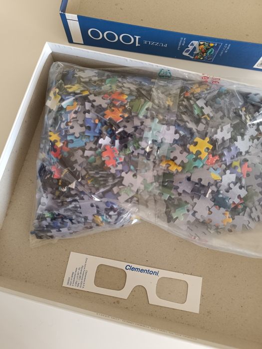 Vendo puzzle 3D do mar - clementoni novo