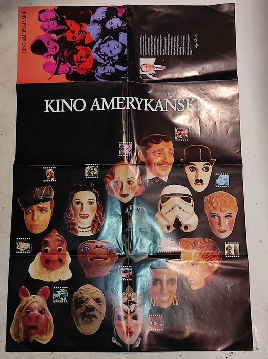 Plakat KINO AMERYKAŃSKIE - 56 x 86 cm