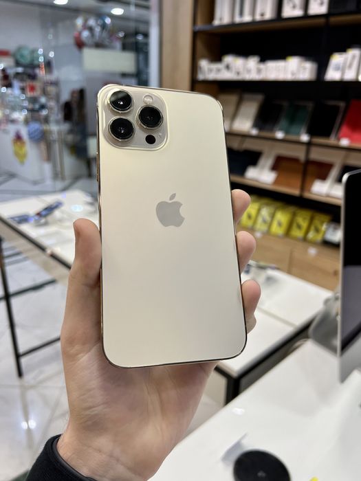 Айфон 13 Pro Max 128Gb Gold АКБ 100% (449$) Доставка/Рассрочка