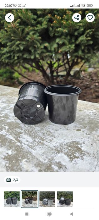 Одноразові пластикові стакани та стакани для розсади 300 мл