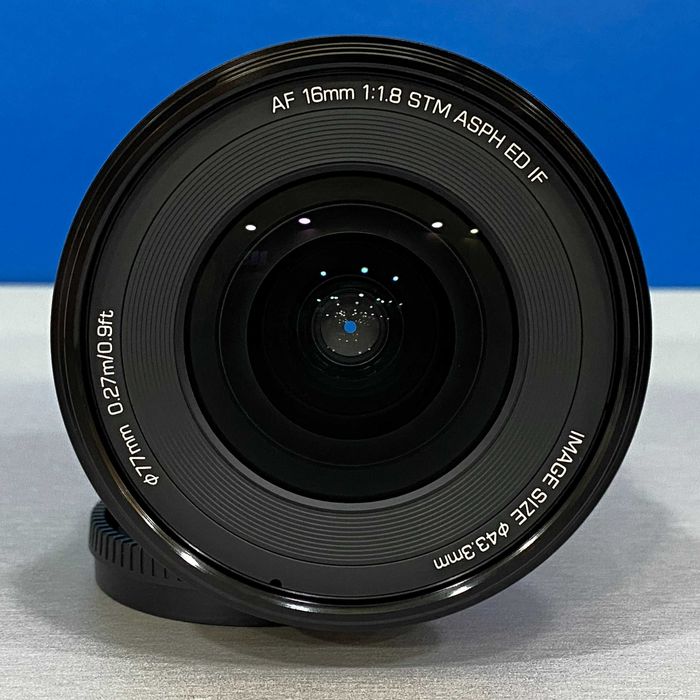 Viltrox AF 16mm f/1.8 STM ASPH (Sony FE) - NOVA - 3 ANOS DE GARANTIA