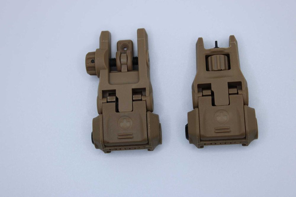 Magpul MBUS 3 — мушка + цілик, AR15 / АК / Picatinny