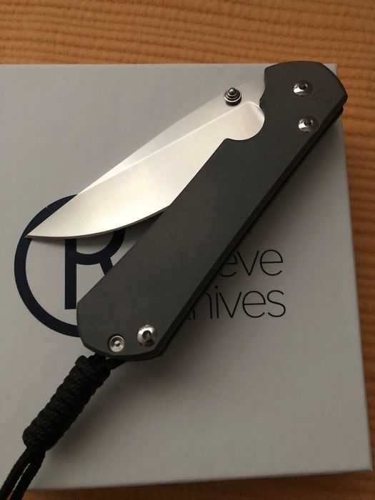 Canivete navalha Chris Reeve Large Sebenza 31 magnacut cinzenta