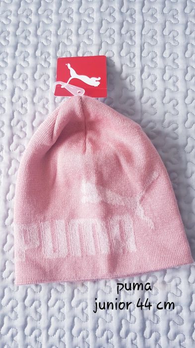 czapka zimowa puma dla dziewczynki  nowa obwód 44 cm