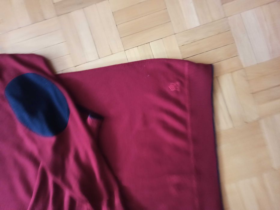 Swetr męski kolor burgund w stanie bb.
