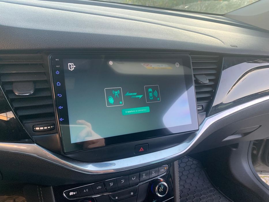 Rádio Opel Astra K Android 14 com GPS (Novo)