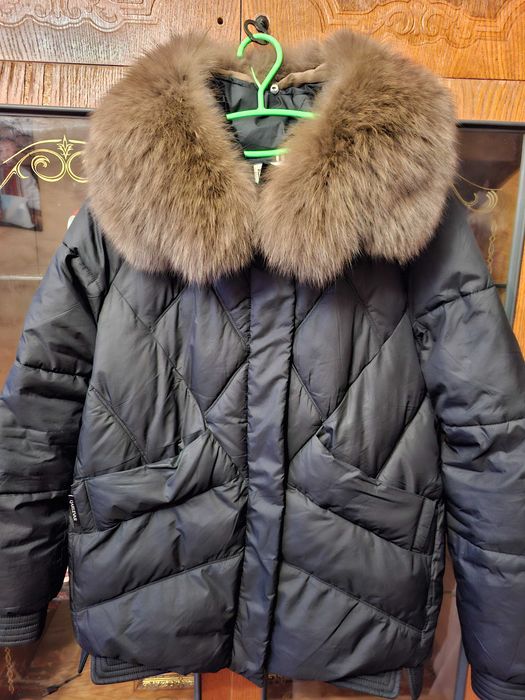 Куртка зима чорна