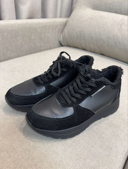Зимові кеди натуральна шкіра 39
