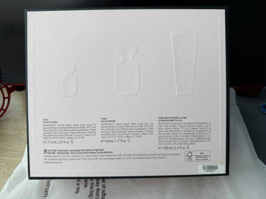 Подарунковий набір Tease Luxe Fragrance Set ТОП НА 8 БЕРЕЗНЯ