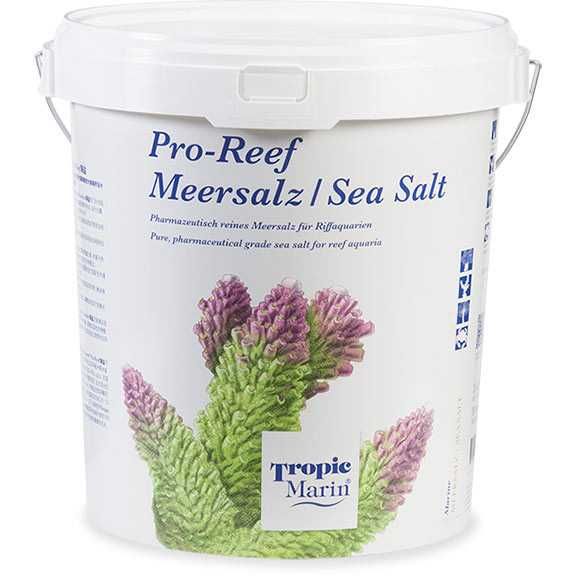 Sal marinho para aquários Tropic Marin Pro-Reef Sea Salt NOVO