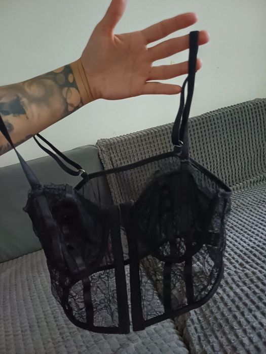 Koronkowy top Shein S