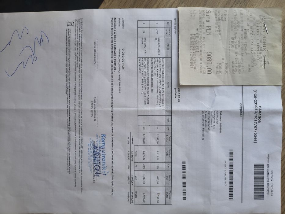 Komputer Komputronik monitor dotykowy Acer