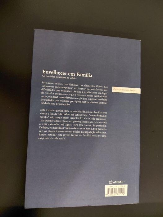 Livro Envelhecer em Família