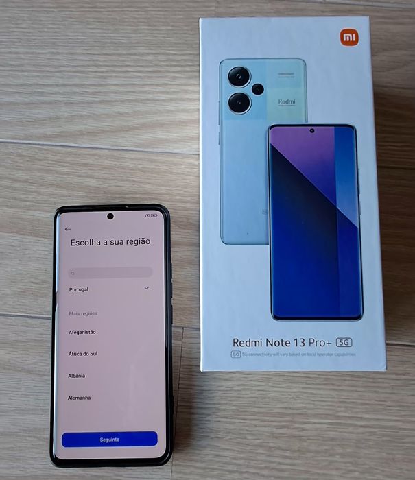 Smartphone XIAOMI Redmi Note 13 PRO+ 5G (6.6'' - 8 GB - 256 GB - Preto