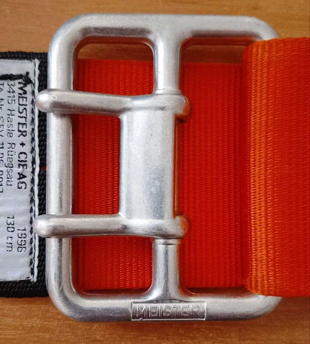 Пояс пожарного/спасательный с карабином repapress, MEISTER Швейцария