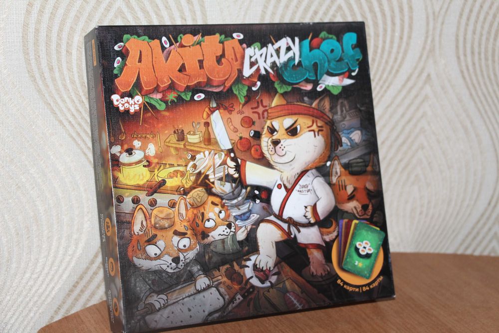 Настільна гра Akita Crazy Chef 16+