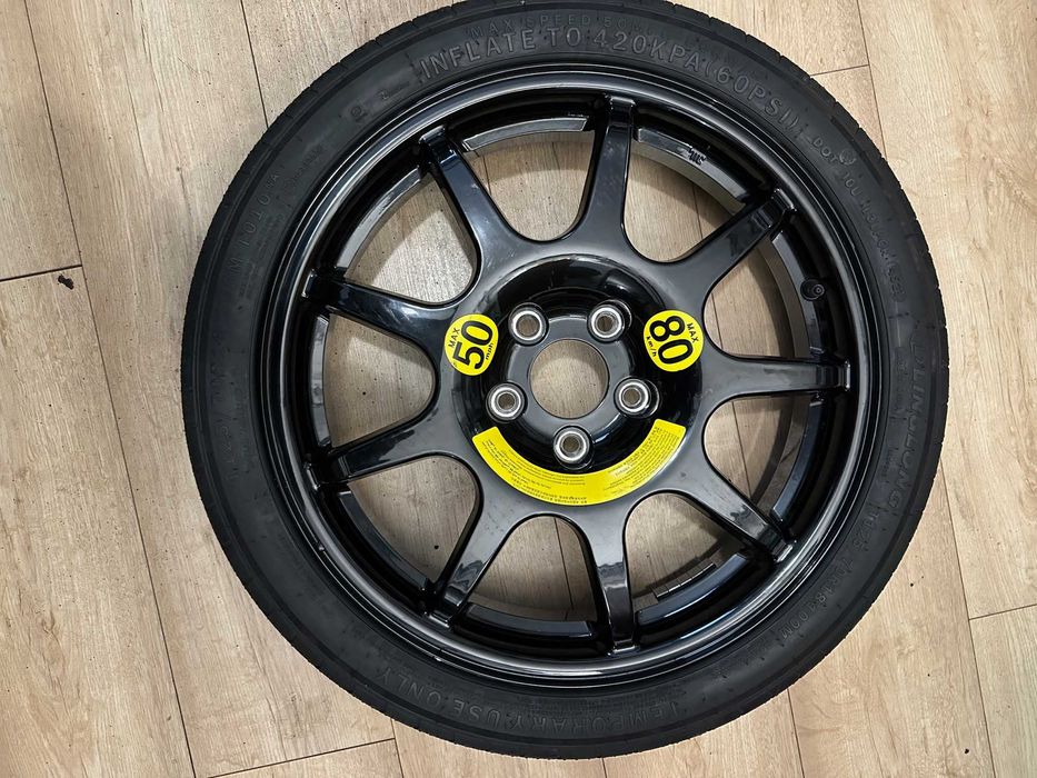 Aluminiowe koło zapasowe/dojazdowe/podnośnik/Kia Proceed/Stinger/Ceed