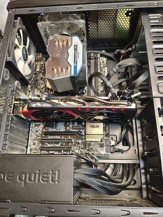 Komputer gamingowy i5 6500, msi gtx 970 4gb, 16gb ram, ssd m2 190gb.