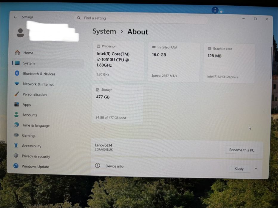 Lenovo ThinkPad E14 gen. 1