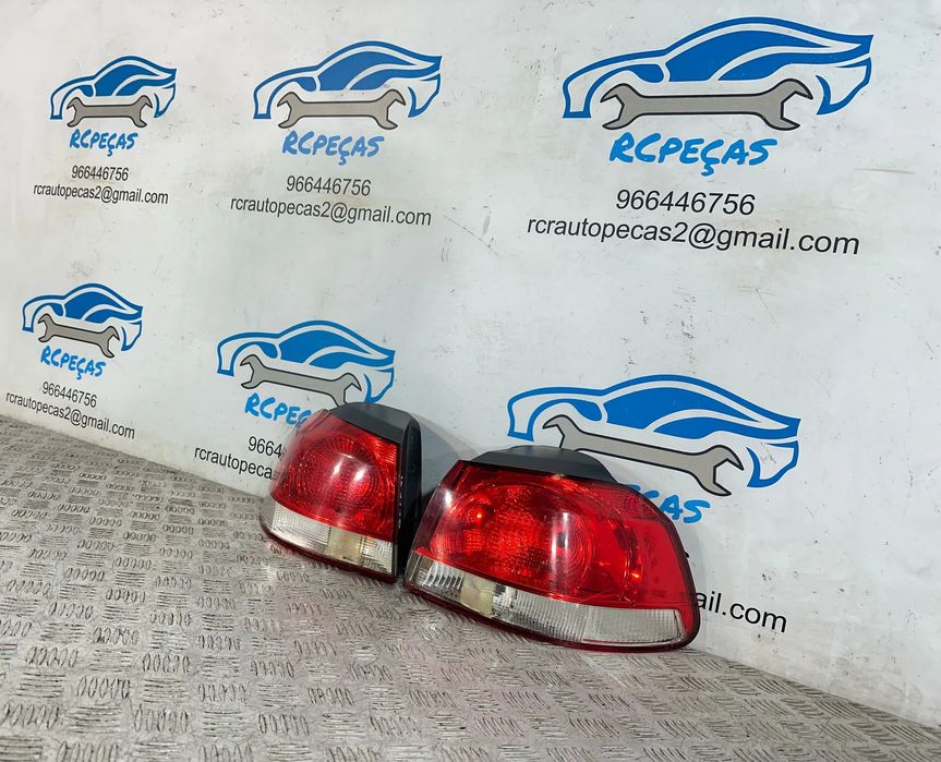 Conjunto Farolins Tras Traseiro Direito Esquerdo Original Volkswagen