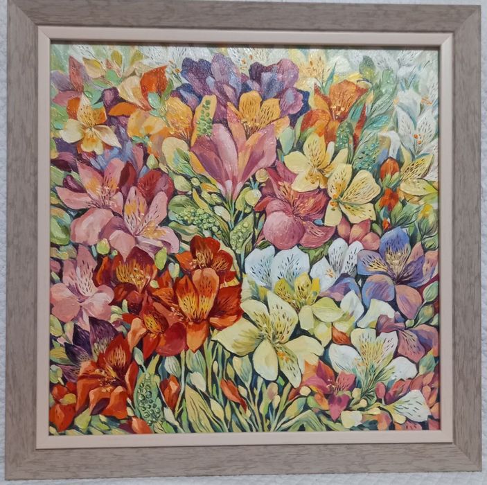 Картина маслом «Літні кольори»