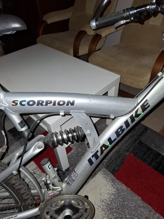 Rower MTB górski Italbike Scorpion 26 cali, amortyzacja, Shimano