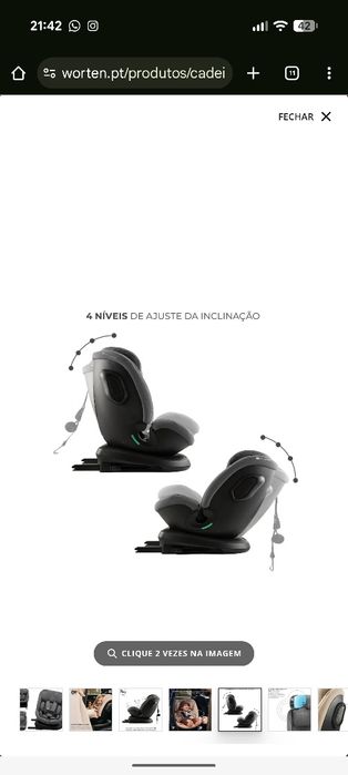 Cadeira Auto Kinderkraft Xpedition3 NOVA na Caixa