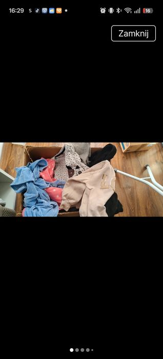 Zestaw mega paka  rozm 110 getry bluzy spódniczki