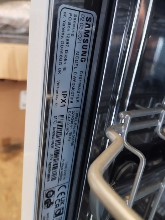 Нова посудомийна машина із Німеччини SAMSUNG DW60m60701B