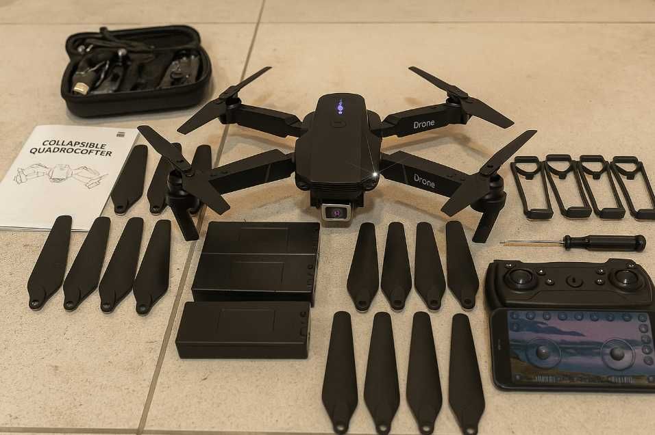 Dron Pro 2 Kamery Wifi Hd Zabawka Zawis 350m Zdalnie Sterowany Pilot