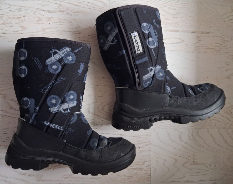Фінляндія зимові чоботи Kuoma черевики для хлопчика Tarravarsi
