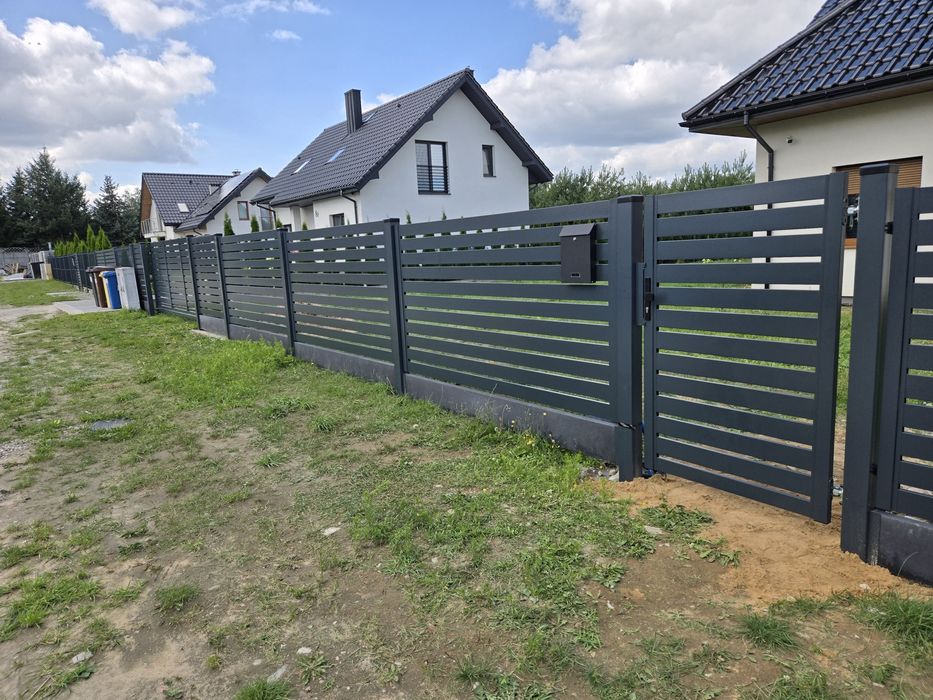 Ogrodzenia Palisadowe - Przęsła - Furtka - Brama